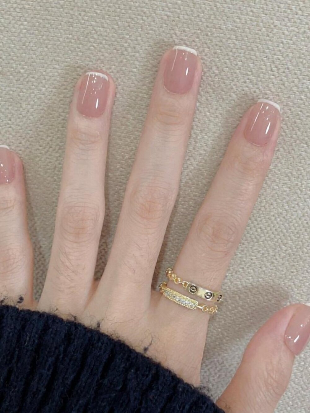 Customizable handmade press-on nails reusable